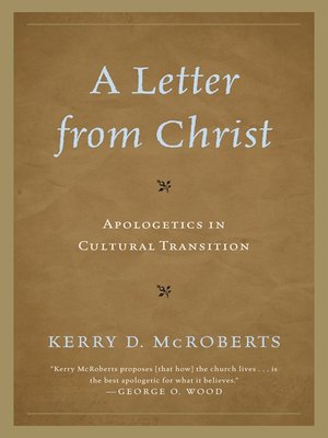 cover image of A Letter from Christ